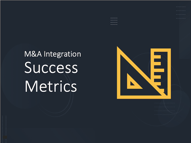 M&A Integration Success Metrics