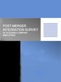 Post-Merger Integration Survey