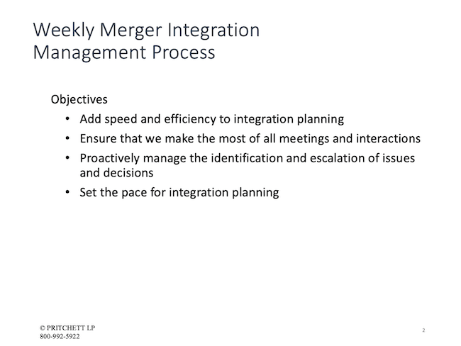 IntegrationManagement Process