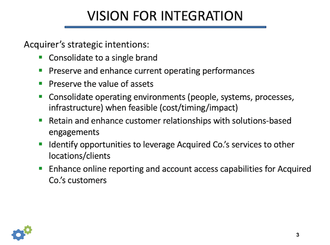 Vision for Integration