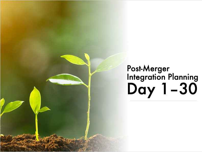 Post-Merger Integration Planning: Day 1 - Day 30 