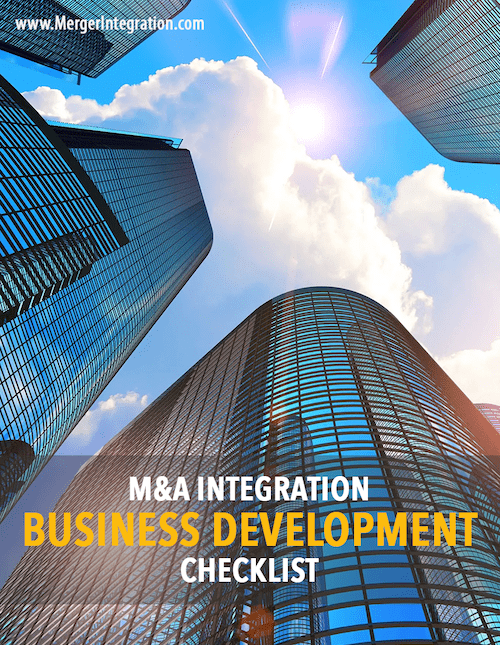 M&A Integration Business Development Checklist