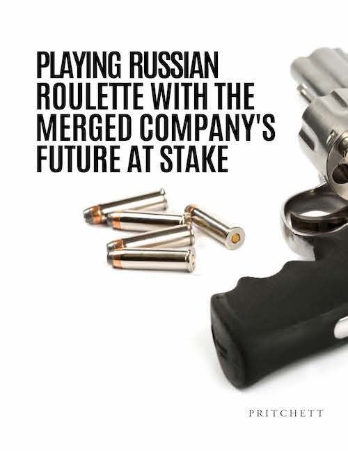 Playing Russian Roulette with the Merged Company
