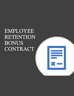 Employee Retention Bonus Contract 