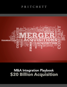 M&A Integration Playbook - $20 Billion Acquisition