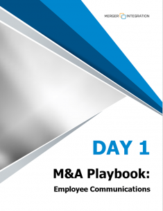 Day 1 Employee Communications M&A Playbook 