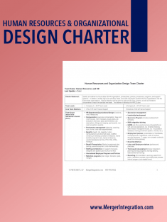 Human Resources and Organization Design Charter  