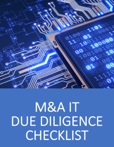 M&A IT Due Diligence Checklist