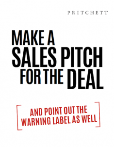 Make A Sales Pitch For The Deal