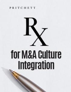 Rx for M&A Culture Integration