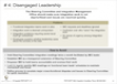 # 4: Disengaged Leadership