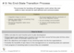 # 9: No End-State Transition Process