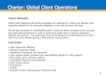Charter: Global Client Operations