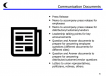 Communication Documents