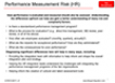 Performance Measurement Risk (HR)