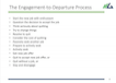 The Engagement-to-Departure Process 